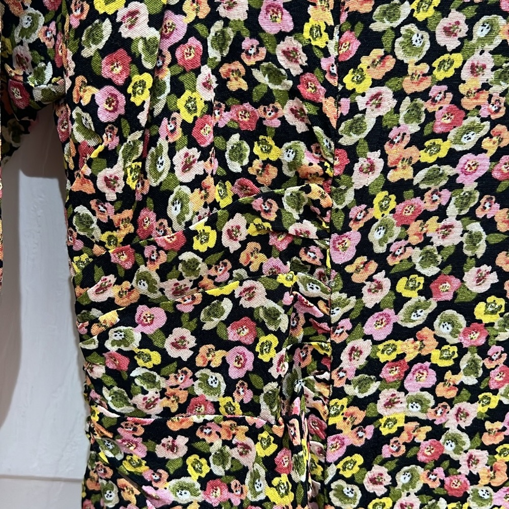 ZARA BUTTONDOWN DRESS - Picture 4 of 6